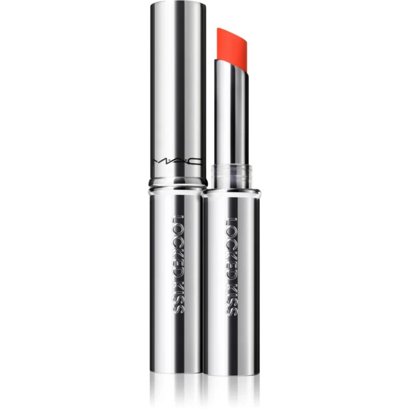 MAC Cosmetics Locked Kiss 24h Lipstick dlouhotrvající rtěnka s matným efektem odstín Renegade 1.8 g