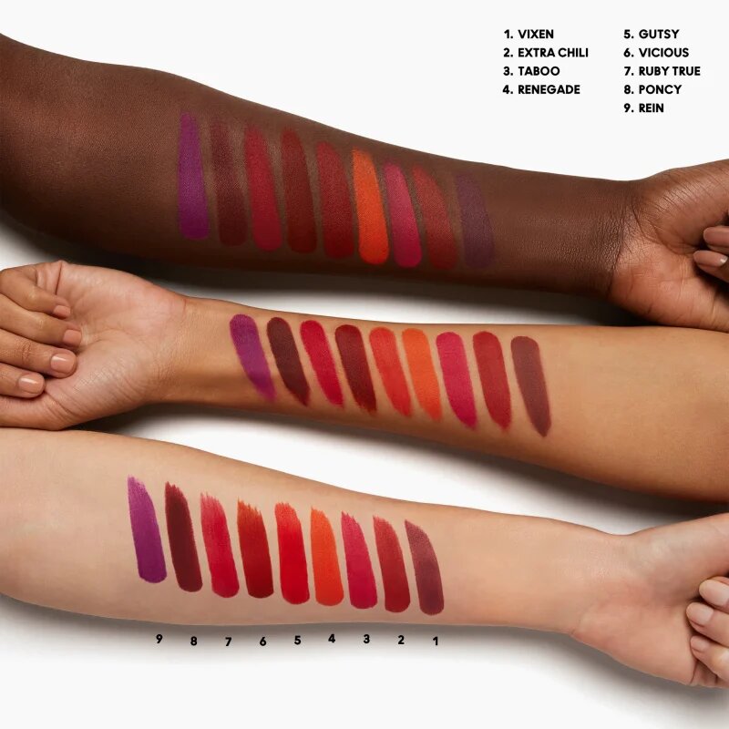 MAC Cosmetics Locked Kiss 24h Lipstick dlouhotrvající rtěnka s matným efektem odstín Renegade 1.8 g