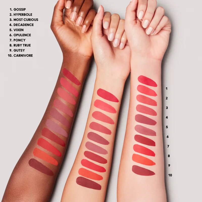 MAC Cosmetics Locked Kiss Ink 24HR Lipcolour dlouhotrvající matná tekutá rtěnka odstín Gossip 4 ml