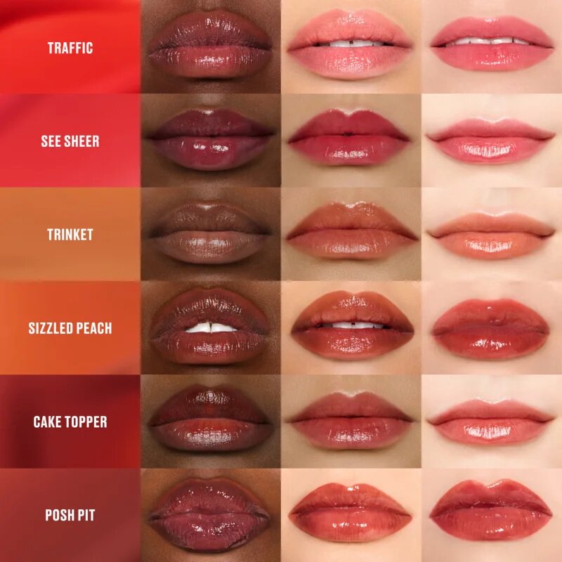 MAC Cosmetics Lustreglass Stainglass Lip Tint barva na rty odstín Trinket 3 ml