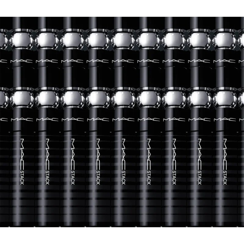 MAC Cosmetics MACStack Mascara Superstack Mega Brush Mini objemová a prodlužující řasenka mini odstín Black 8 ml