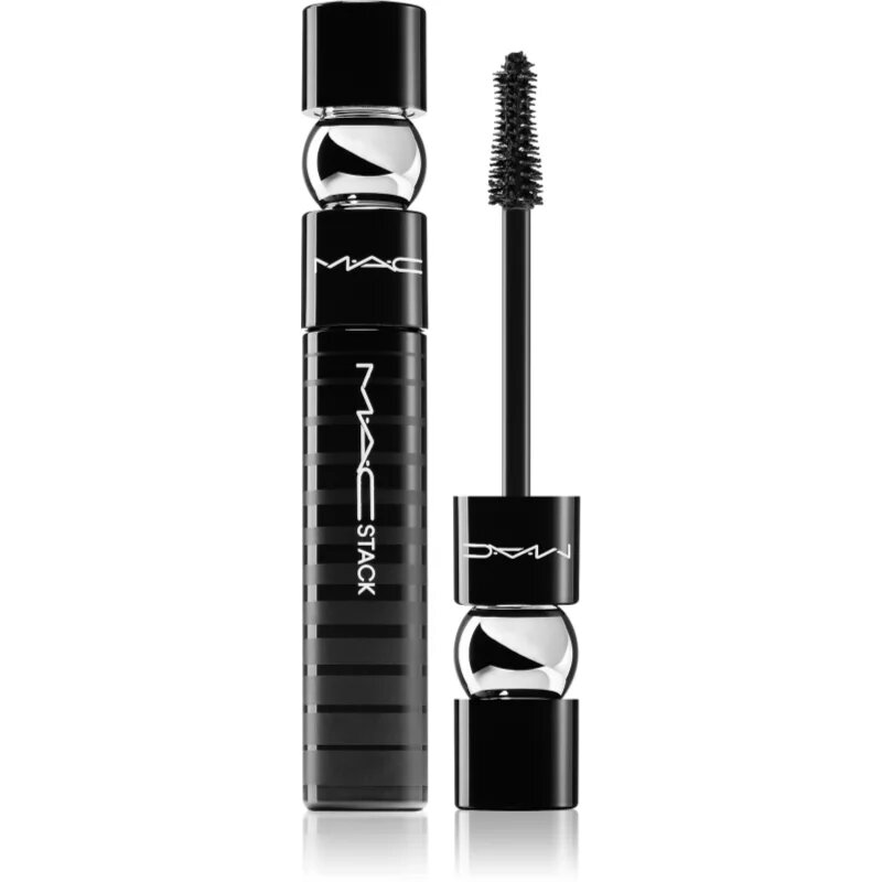 MAC Cosmetics MACStack Mascara Superstack Mega Brush objemová a prodlužující řasenka odstín Black 12 ml