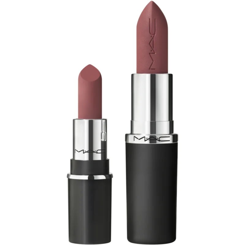 MAC Cosmetics MACximal Mini Silky Matte Lipstick matná rtěnka odstín Mehr 1.7 g