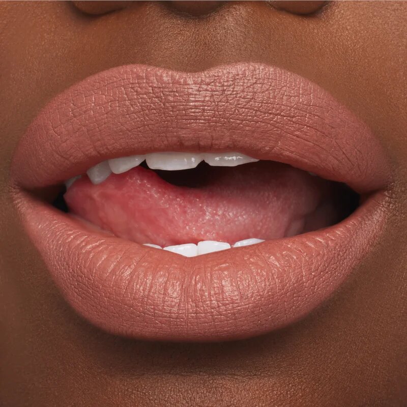 MAC Cosmetics MACximal Mini Silky Matte Lipstick matná rtěnka odstín Velvet Teddy 1.7 g