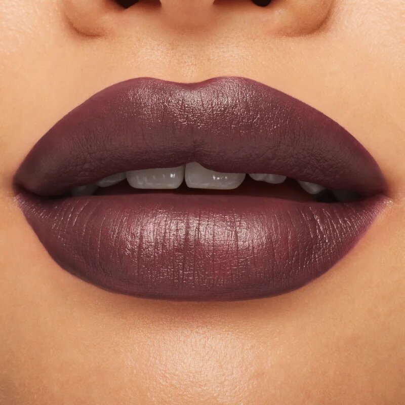 MAC Cosmetics MACximal Silky Matte Lipstick matná rtěnka odstín Smoked Purple 35 g