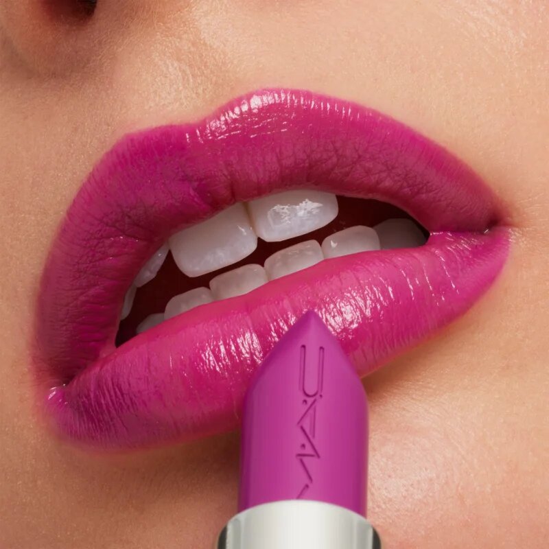 MAC Cosmetics MACximal Sleek Satin Lipstick krémová hydratační rtěnka odstín Violet Vapor 3.5 g