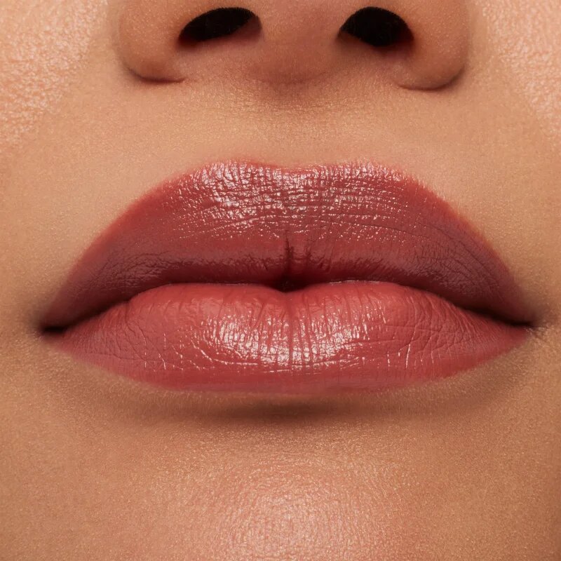 MAC Cosmetics MACximal Sleek Satin Lipstick Mini saténová rtěnka pro dokonalý vzhled odstín CREME IN YOUR COFFEE 1.5 g