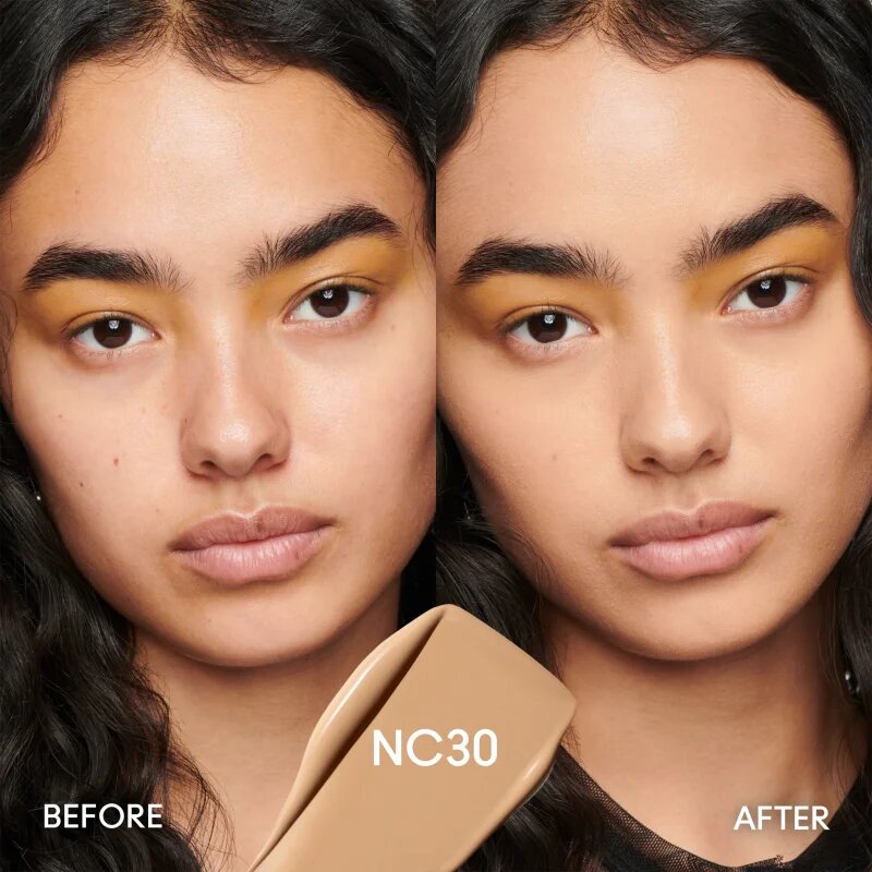 MAC Cosmetics Mini Studio Fix Fluid SPF 15 24HR Matte Foundation + Oil Control matující make-up SPF 15 odstín NC30 15 ml