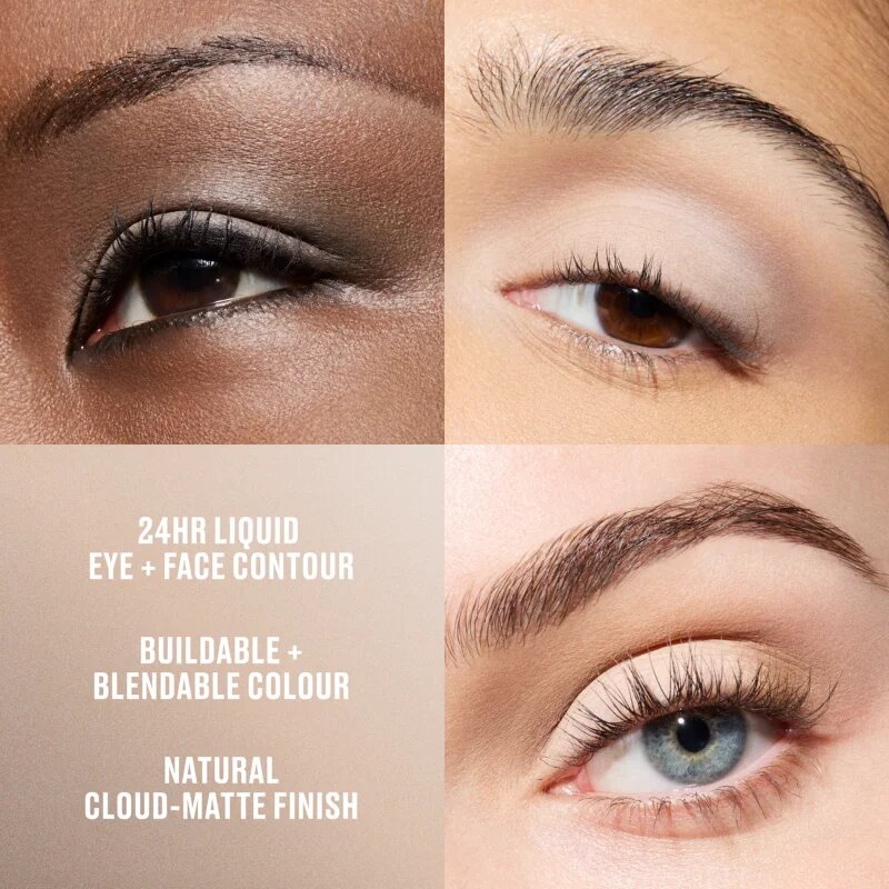 MAC Cosmetics Multisculpt Matte Liquid Colour multifunkční líčidlo pro oči a tvář odstín Brulé 4.5 ml