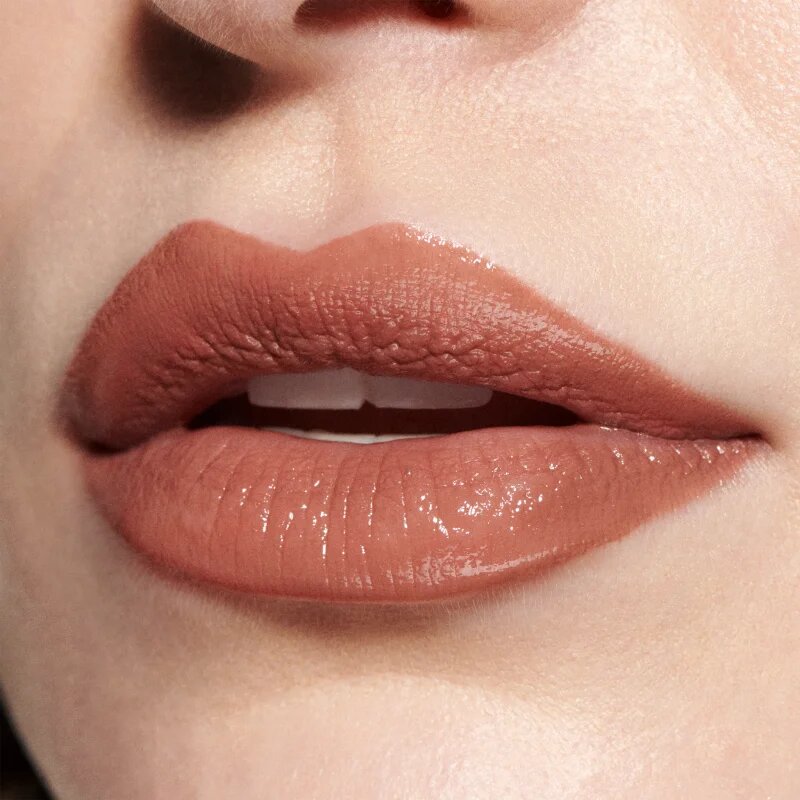 MAC Cosmetics Nudes Lustreglass Lipstick lesklá rtěnka odstín Signature Move 3 g