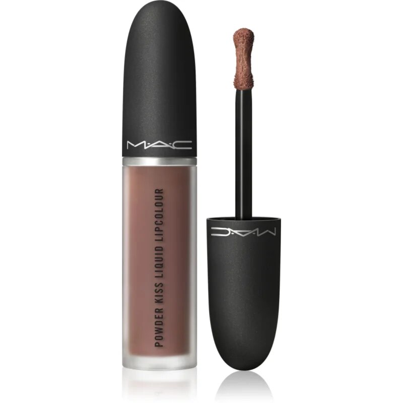 MAC Cosmetics Powder Kiss Liquid Lipcolour matná tekutá rtěnka odstín Buffiest 5 ml