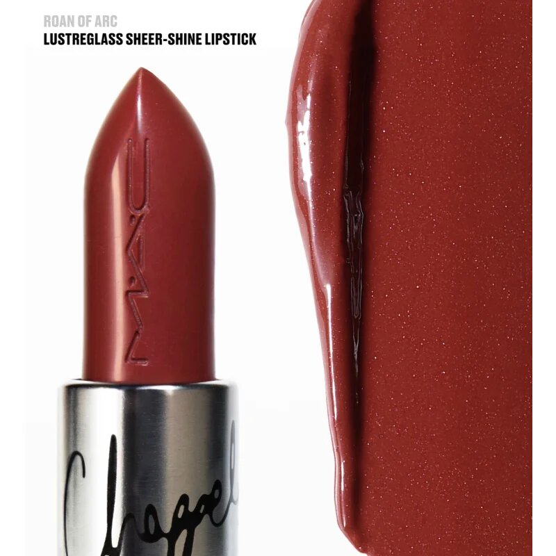 MAC Cosmetics Viva Glam Lustreglass Sheer-Shine Lipstick lesklá rtěnka 3.5 g