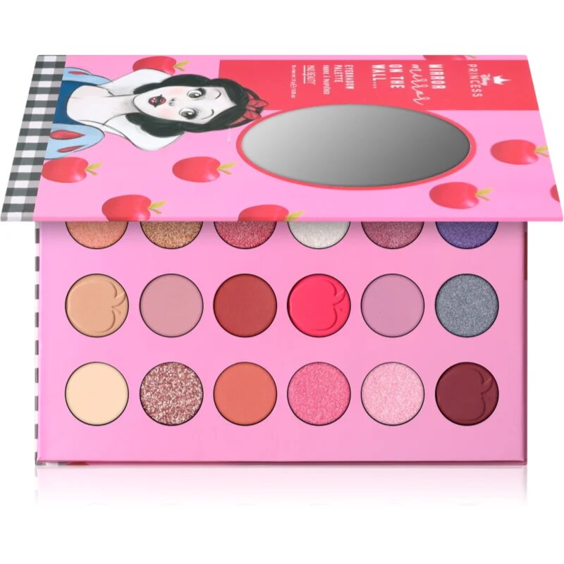 Mad Beauty Disney Princess Snow White paletka očních stínů 18x1.5 g