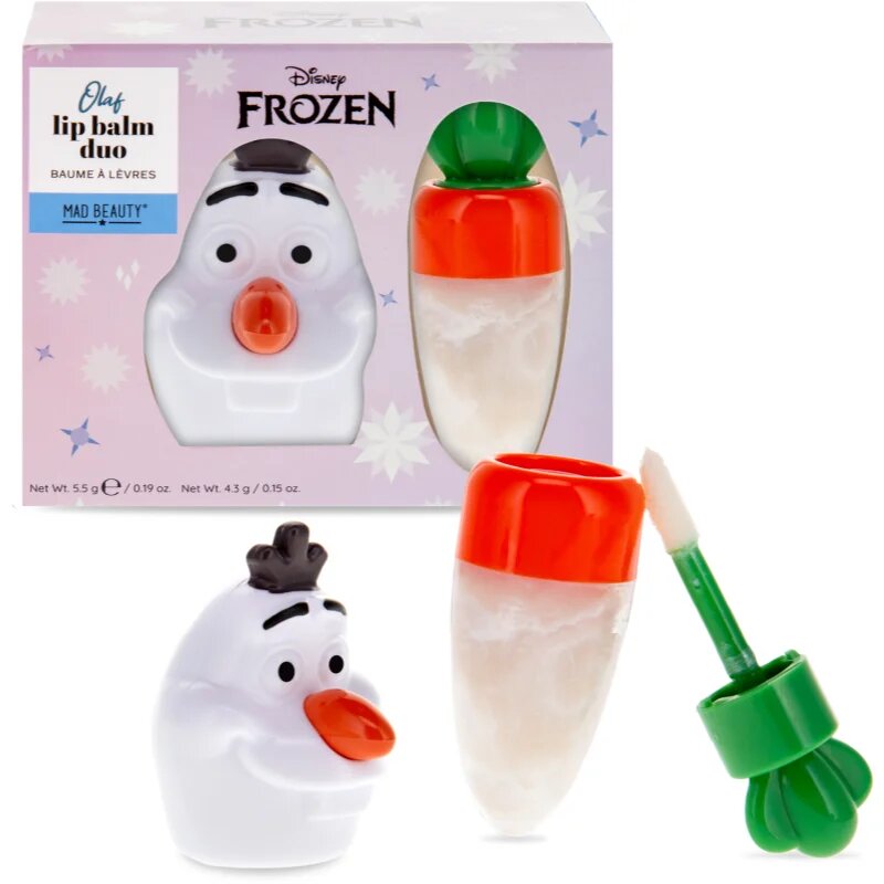 Mad Beauty Frozen Olaf balzám na rty duo