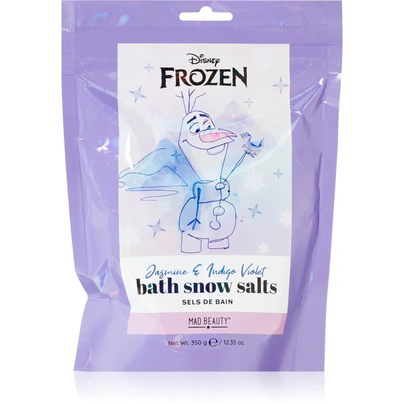 Mad Beauty Frozen Olaf sůl do koupele s vůní jasmínu 350 g