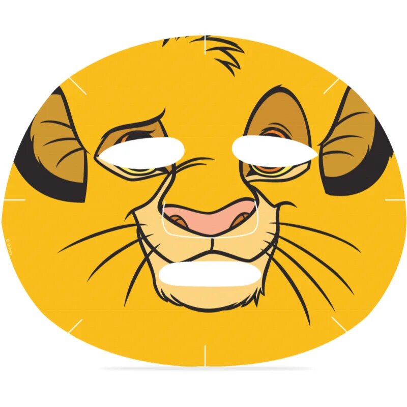 Mad Beauty Lion King Simba revitalizační plátýnková maska 25 ml