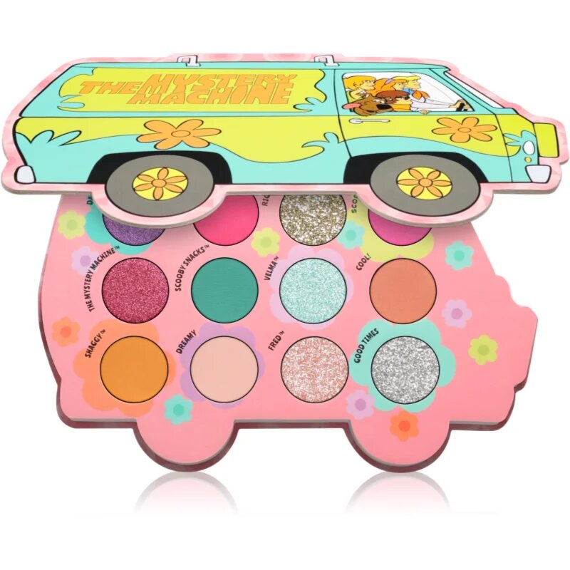 Mad Beauty Scooby Doo paletka očních stínů 12x1.5 g