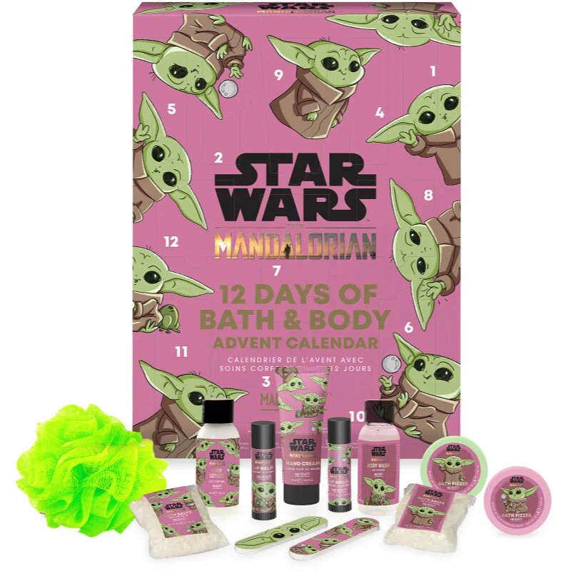 Mad Beauty Star Wars The Mandalorian The Child adventní kalendář