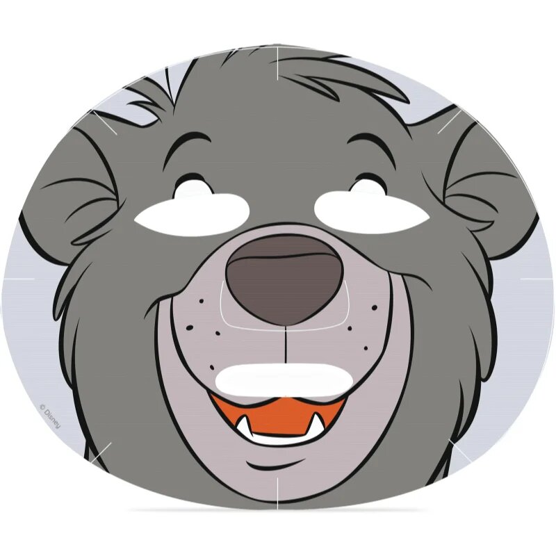 Mad Beauty The Jungle Book Sheet Mask - Baloo plátýnková maska 25 ml
