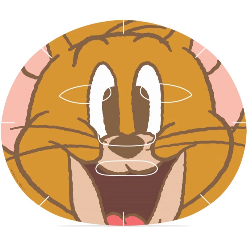 Mad Beauty Tom & Jerry Sheet Mask - Jerry hydratační plátýnková maska s kyselinou hyaluronovou 1 ks