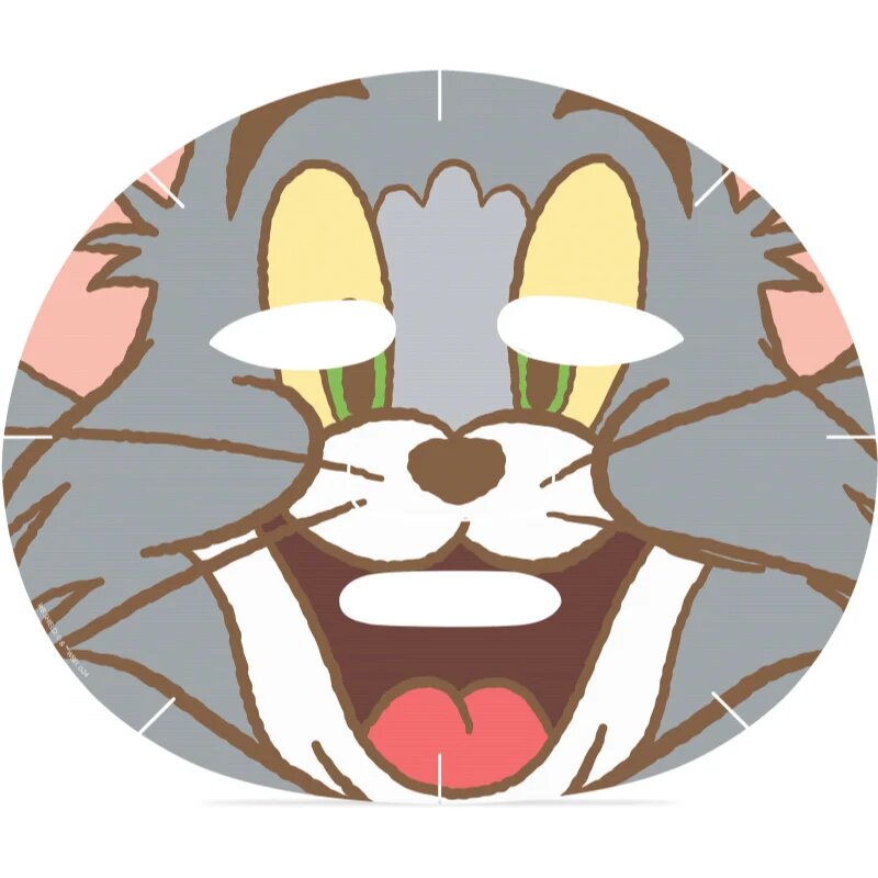 Mad Beauty Tom & Jerry Sheet Mask - Tom hydratační plátýnková maska s kyselinou hyaluronovou 1 ks