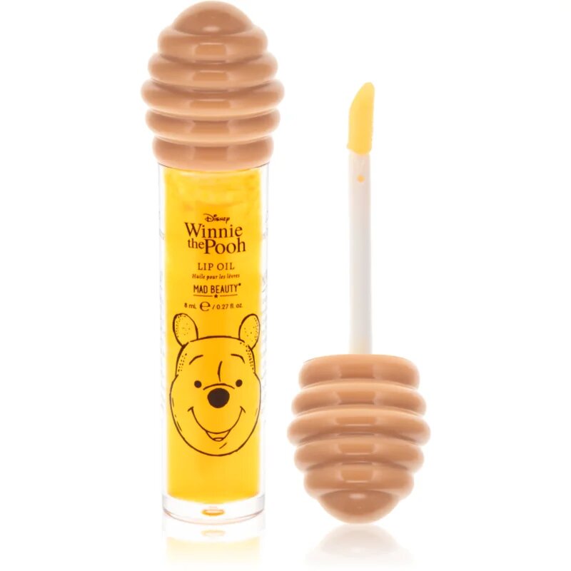 Mad Beauty Winnie The Pooh Lip Oil olej na rty se zvláčňujícím účinkem 8 ml