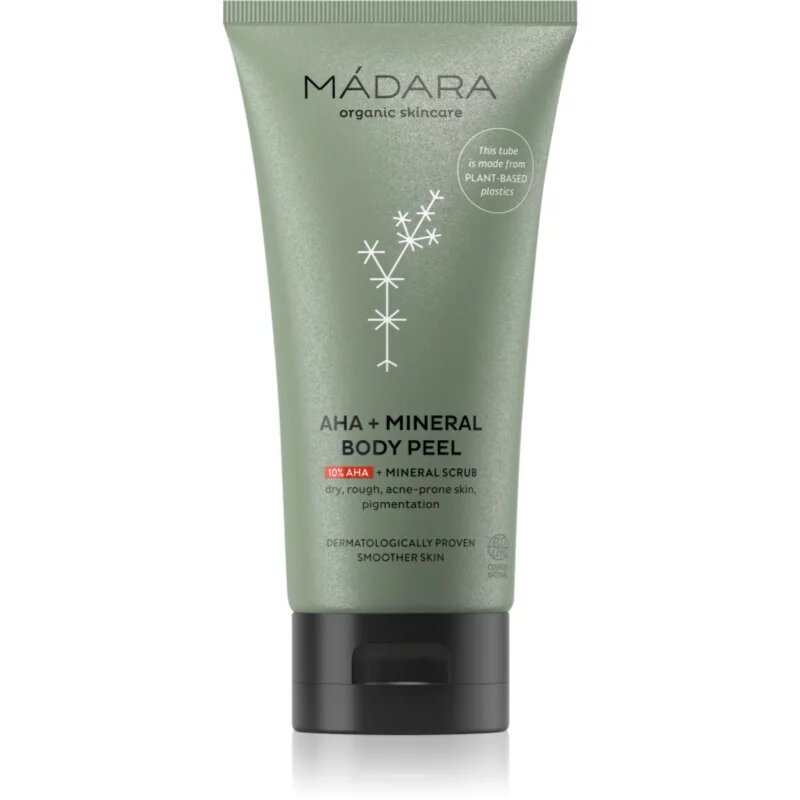 Mádara MÁDARA AHA+Mineral vyhlazující tělový peeling 175 ml