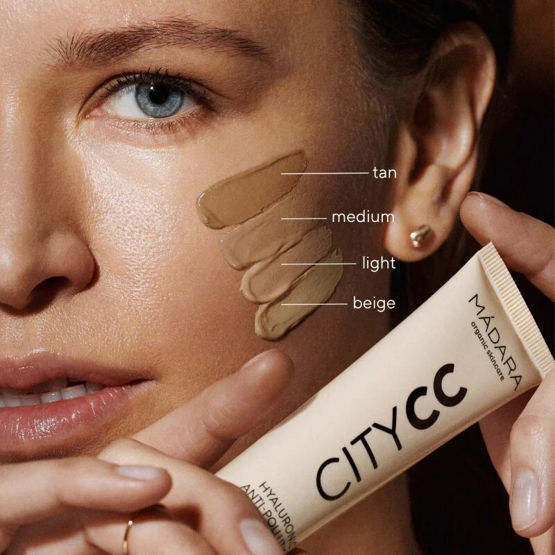 Mádara MÁDARA City CC CC krém pro jednotný tón pleti SPF 15 odstín Light 40 ml