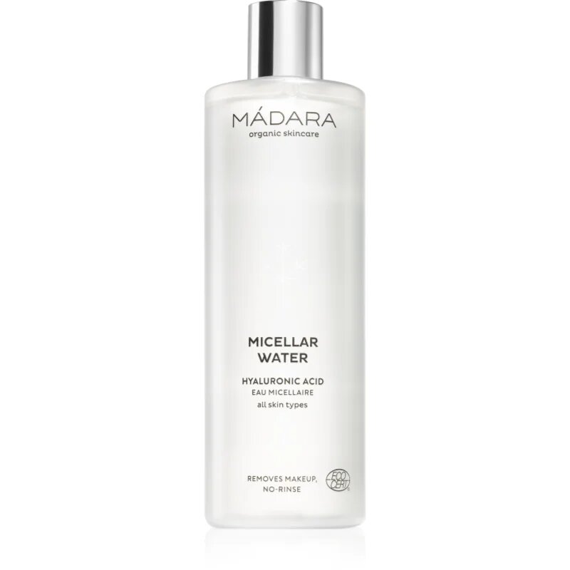 Mádara MÁDARA Cleansing čisticí micelární voda s kyselinou hyaluronovou 400 ml