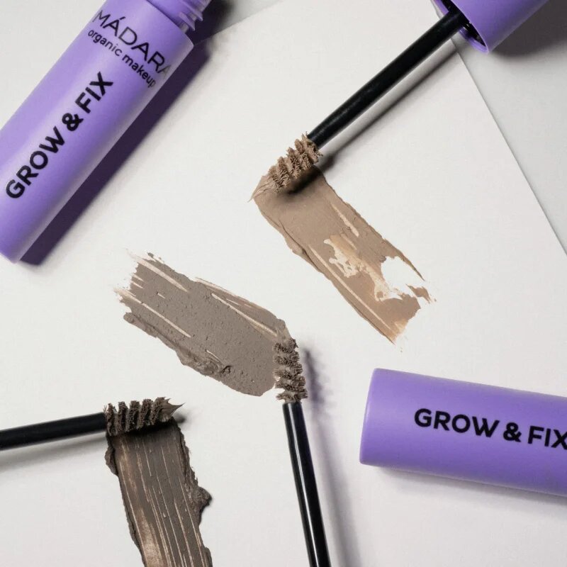 Mádara MÁDARA Grow & Fix tónovací gel na obočí odstín Frosty Taupe 425 ml