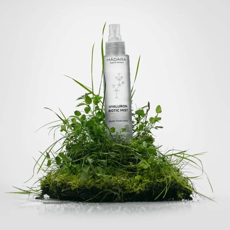 Mádara MÁDARA Hyaluron Biotic Mist pleťová emulze s kyselinou hyaluronovou 100 ml