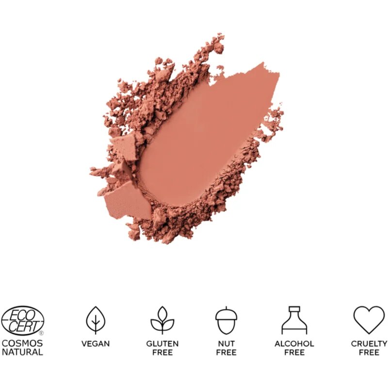 Mádara MÁDARA Magnetic Blush pudrová tvářenka odstín Fierce Flame 6 g