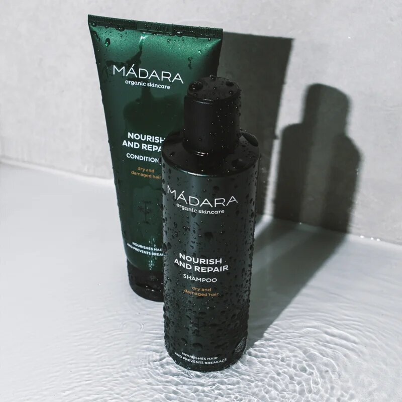 Mádara MÁDARA Nourish and Repair regenerační kondicionér pro slabé a poškozené vlasy 200 ml