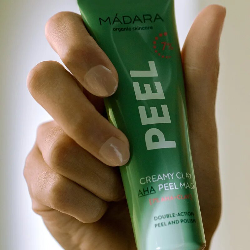 Mádara MÁDARA Peel jílová maska s peelingovým efektem 60 ml