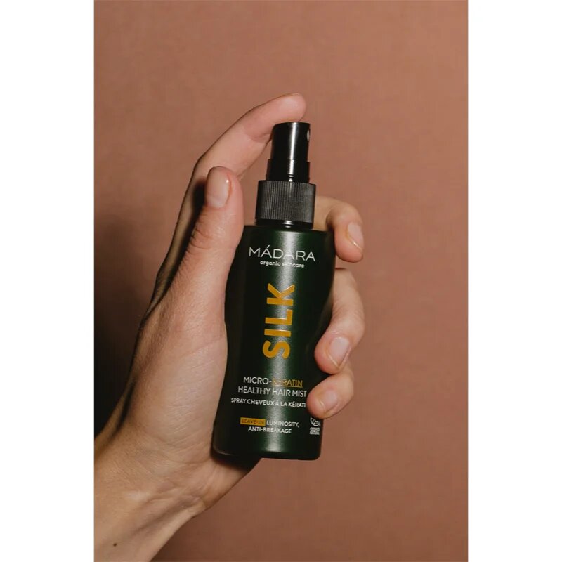 Mádara MÁDARA Silk ochranná mlha pro poškozené vlasy 90 ml