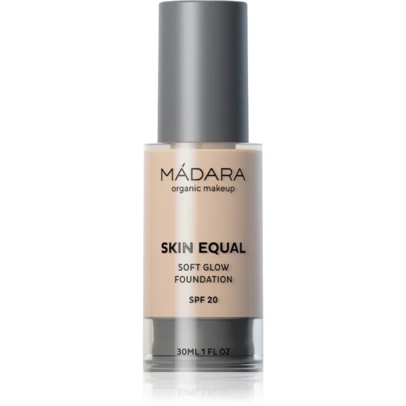 Mádara MÁDARA Skin Equal rozjasňující make-up pro přirozený vzhled SPF 20 odstín #10 Porcelain 30 ml