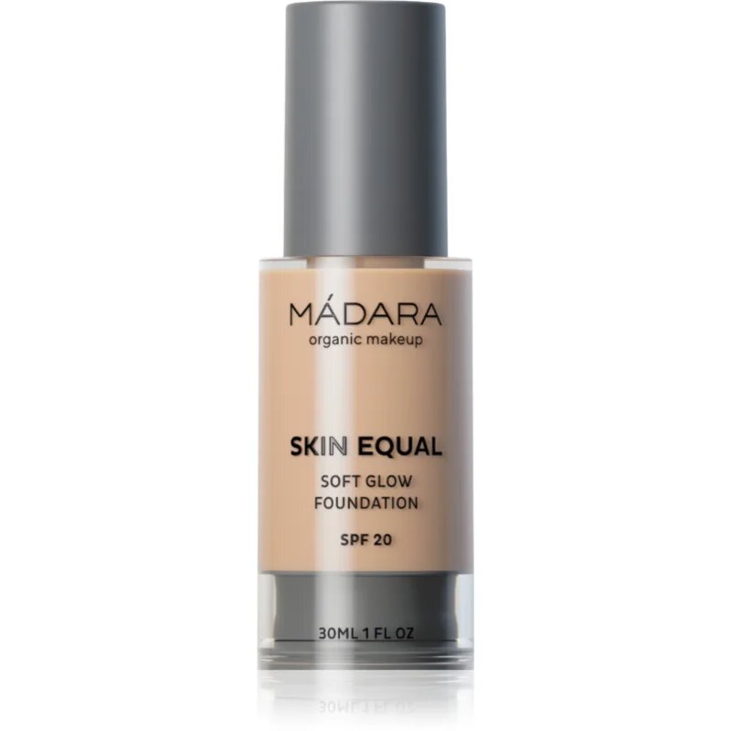 Mádara MÁDARA Skin Equal rozjasňující make-up pro přirozený vzhled SPF 20 odstín #20 Ivory 30 ml