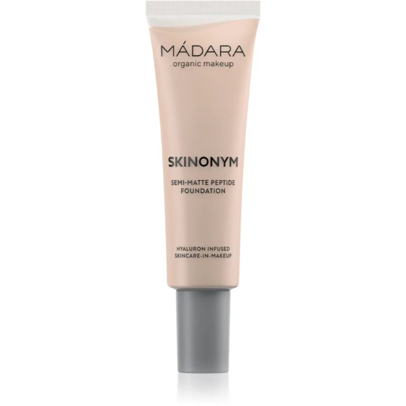 Mádara MÁDARA Skinonym Semi-Matte Peptide dlouhotrvající make-up s peptidy odstín Ivory 20 30 ml
