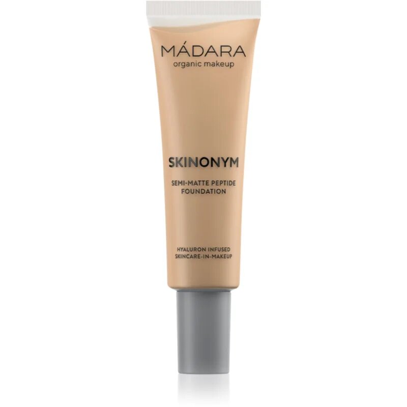 Mádara MÁDARA Skinonym Semi-Matte Peptide dlouhotrvající make-up s peptidy odstín Sand 40 30 ml