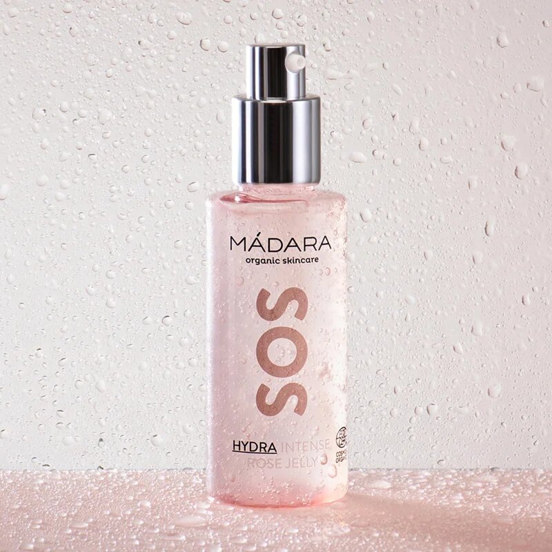 Mádara MÁDARA SOS Hydra Intense hydratační gel s růžovou vodou 75 ml