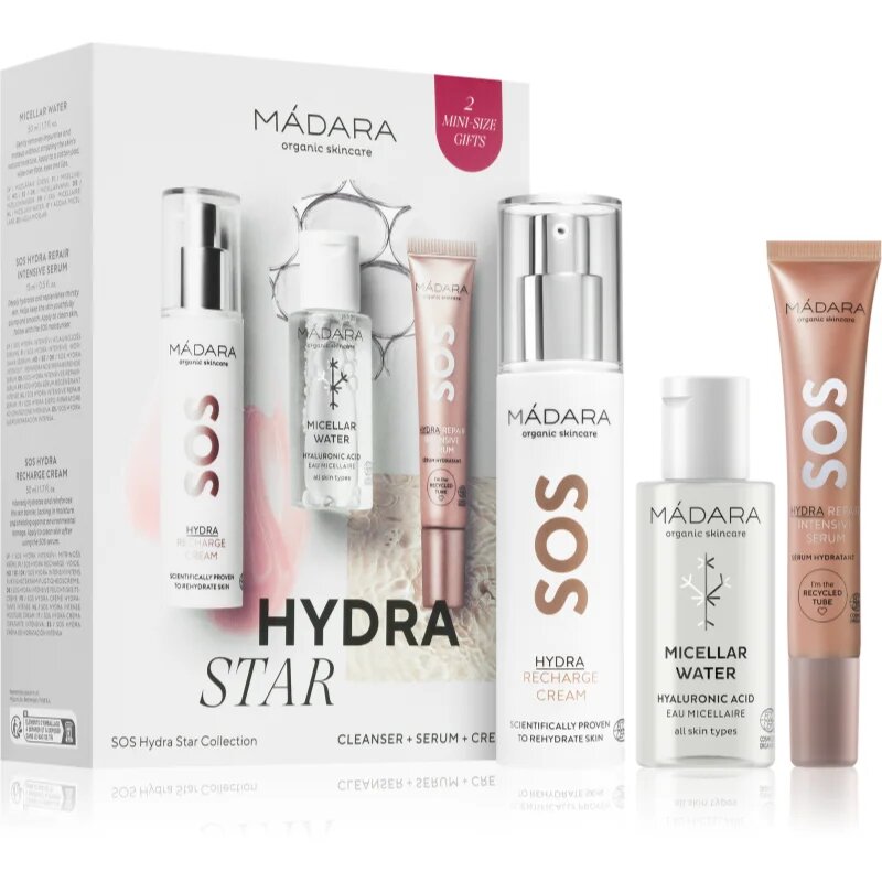 Mádara MÁDARA SOS Hydra Star sada pro dehydratovanou suchou pleť