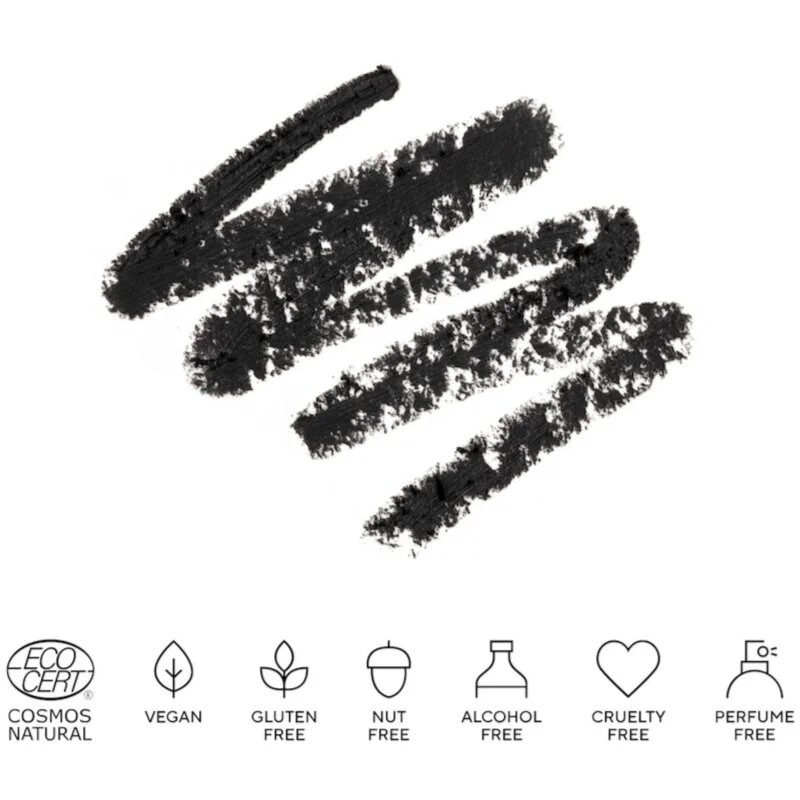 Mádara MÁDARA The Eye Pencil tužka na oči odstín #1 Black 1 g