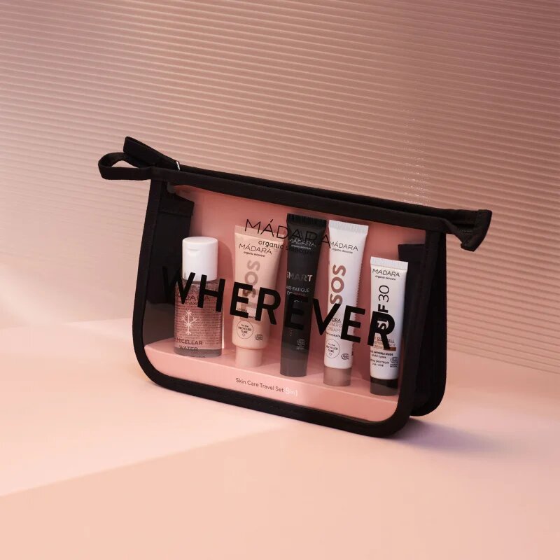 Mádara MÁDARA WHEREVER Travel Set 5-In-1 cestovní sada pro perfektní pleť