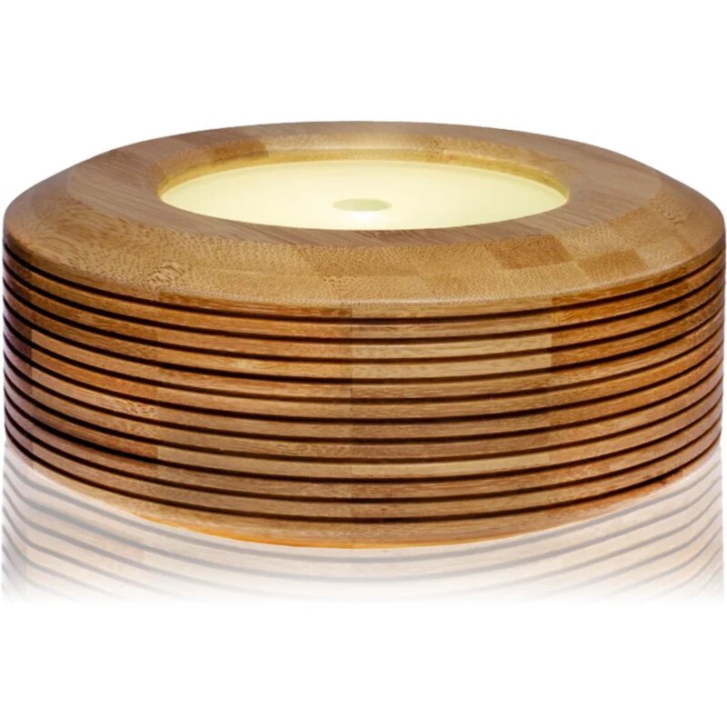 MADE BY ZEN Raya ultrazvukový aroma difuzér a zvlhčovač vzduchu z bambusu 1 ks