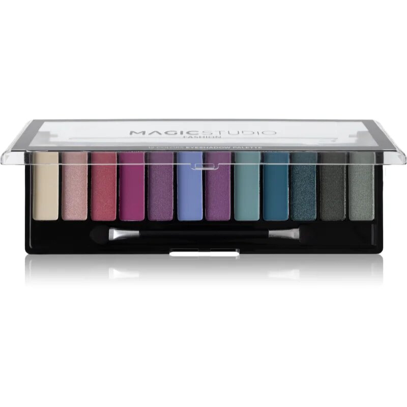 Magic studio 12 Colors Eyeshadow Palette paleta očních stínů 02 Fashion 12x1.5 g
