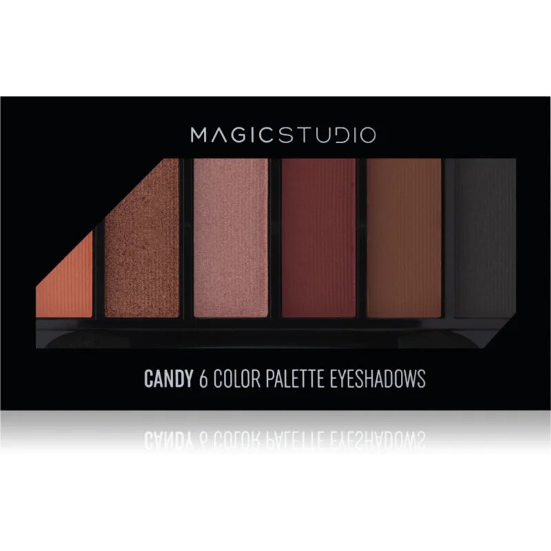 Magic studio 6 Color Palette Eyeshadows paletka očních stínů odstín 6.3 g