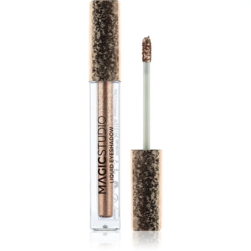 Magic studio Liquid Eyeshadow třpytivé tekuté oční stíny odstín 02 Silver 3 ml