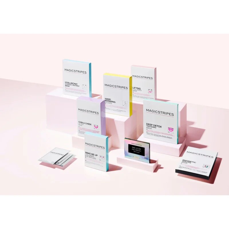 MAGICSTRIPES Hyaluronic Intensive Treatment Mask intenzivní hydrogelová maska s kyselinou hyaluronovou 3 ks
