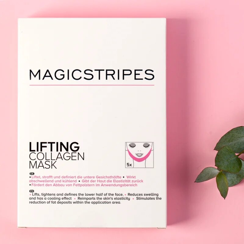 MAGICSTRIPES Lifting Collagen Mask zpevňující kolagenová maska 5 ks