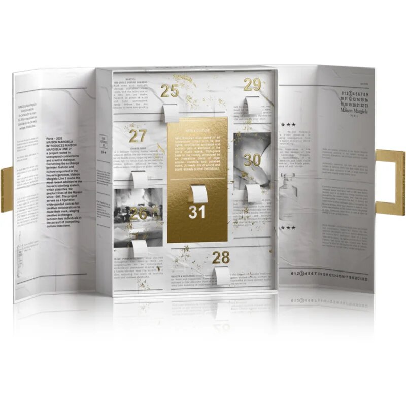 Maison Margiela 7 DAYS kalendář odpočítávání do Nového roku unisex